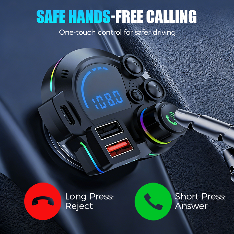 TuneDrive – Hands-Free FM Transmitter