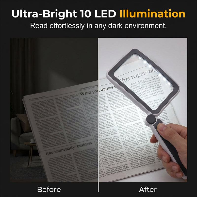 VisionEase – Lighted Reading Magnifier