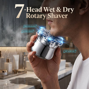 HydroCut – Waterproof Electric Rotary Shaver