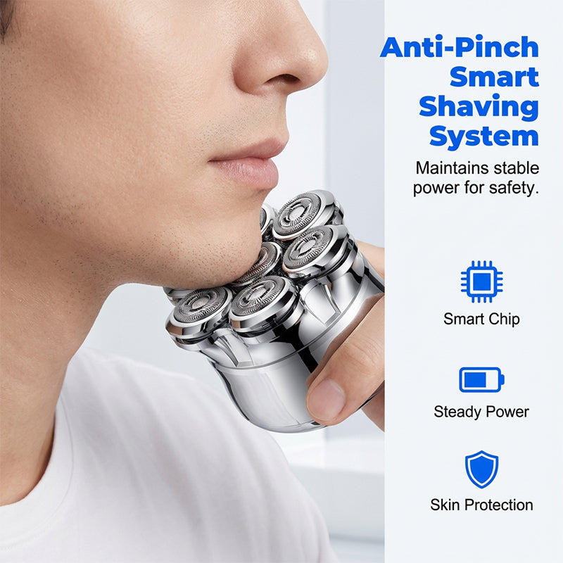 HydroCut – Waterproof Electric Rotary Shaver