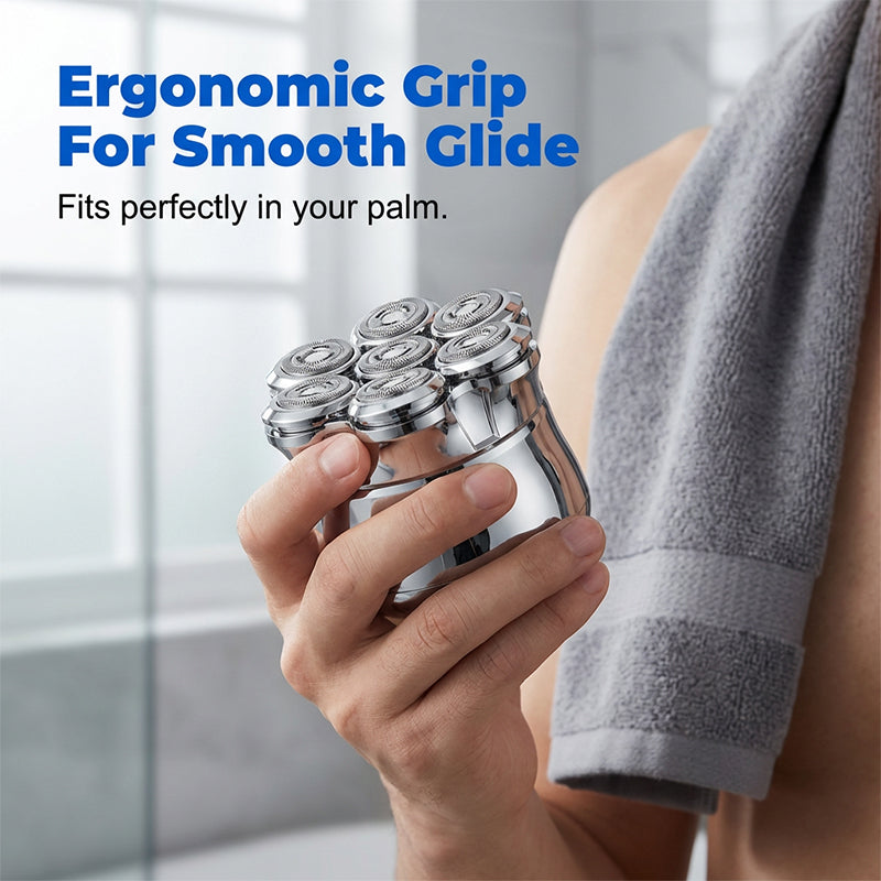 HydroCut – Waterproof Electric Rotary Shaver