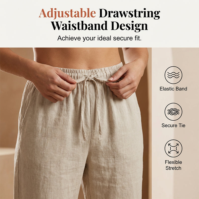 Florel – Breathable Drawstring Capris