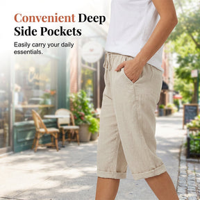 Florel – Breathable Drawstring Capris