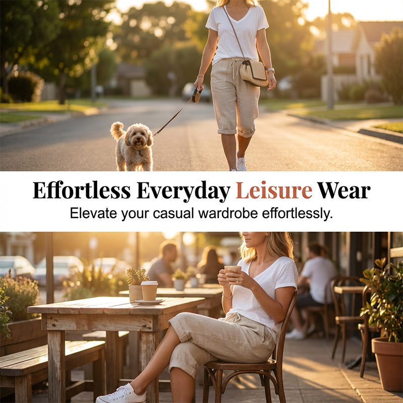 Florel – Breathable Drawstring Capris