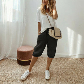 Florel – Breathable Drawstring Capris