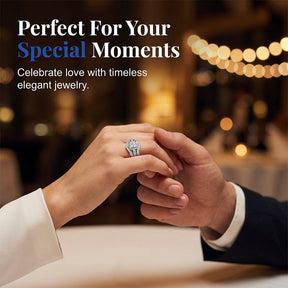 EverShine – Princess Cut Sparkling Zirconia Ring