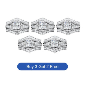 EverShine – Princess Cut Sparkling Zirconia Ring