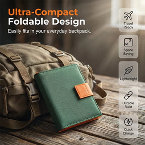 NomadCharge – Portable Solar Power Kit