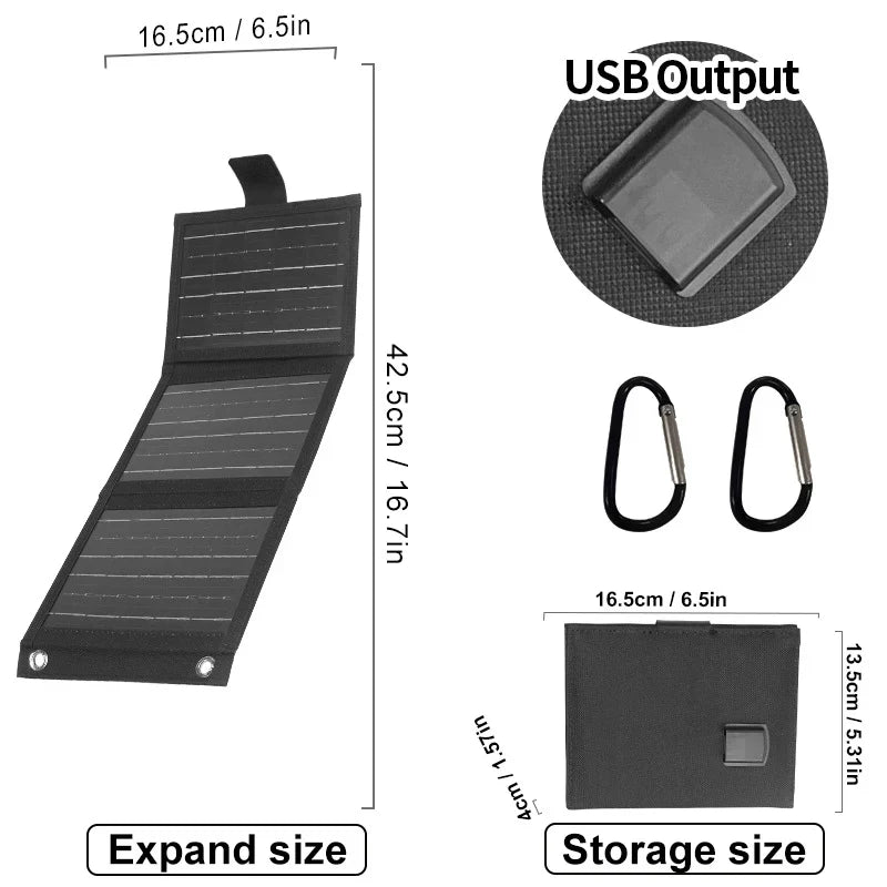 NomadCharge – Portable Solar Power Kit