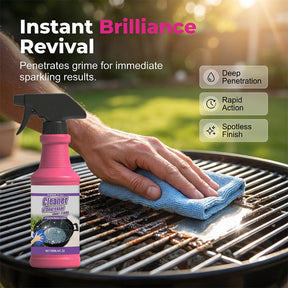 GrillBlaze – Fast-Acting Heavy-Duty Grill Degreaser Spray