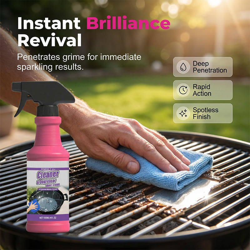 GrillBlaze – Fast-Acting Heavy-Duty Grill Degreaser Spray