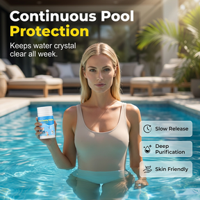 SparklingBlue – Pool Water Purifier Tabs