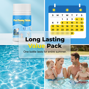 SparklingBlue – Pool Water Purifier Tabs