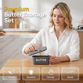 ButterNest – Large Butter Dish with Lid & Knife