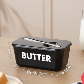 ButterNest – Large Butter Dish with Lid & Knife