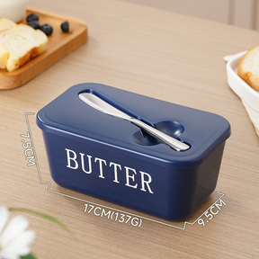 ButterNest – Large Butter Dish with Lid & Knife