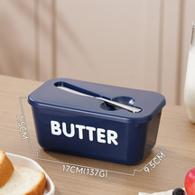 ButterNest – Large Butter Dish with Lid & Knife