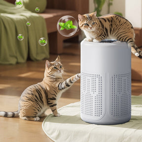 PureBreathe - Smart Air Purifier with Filter & Aromatherapy Tablets