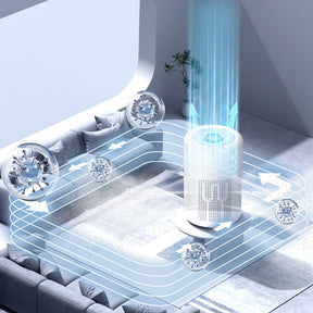 PureBreathe - Smart Air Purifier with Filter & Aromatherapy Tablets