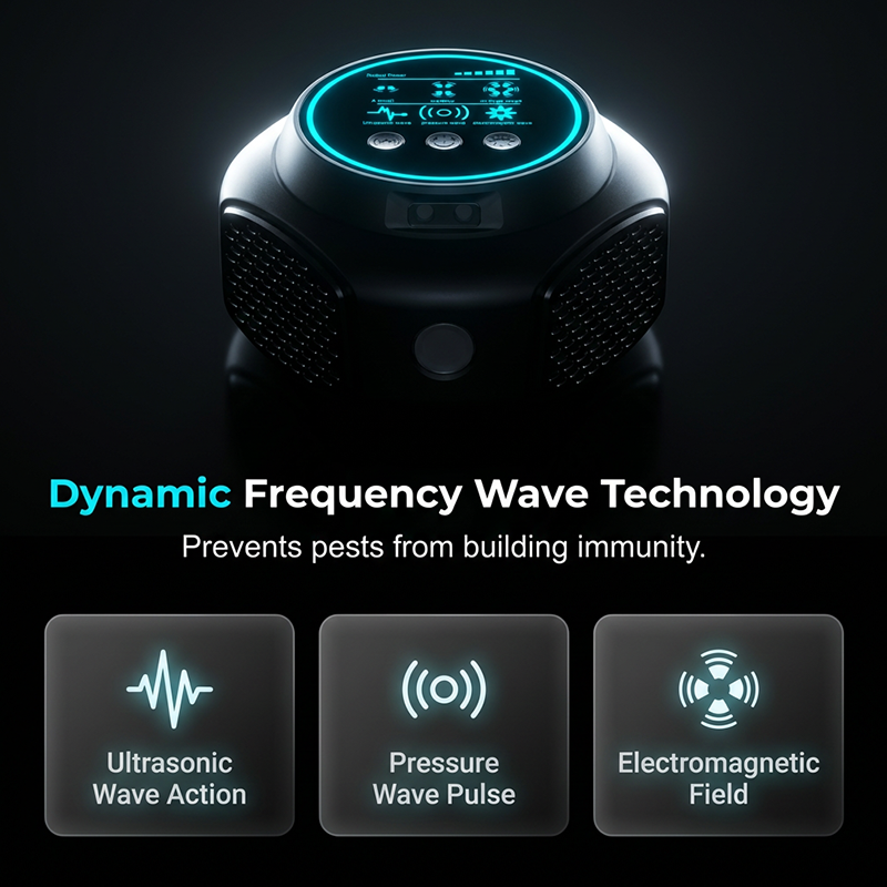PestPulse – Triple Wave Pest Repeller
