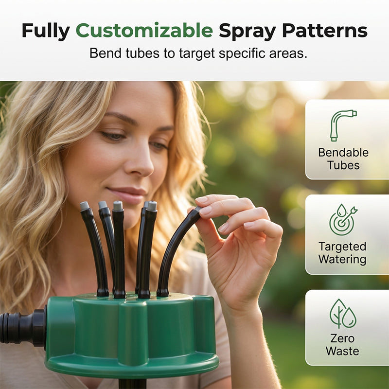 HydroSphere – 360° Precision Garden Sprinkler System