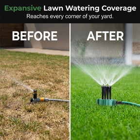 HydroSphere – 360° Precision Garden Sprinkler System