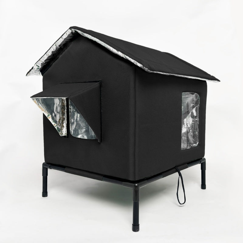 WhiskerHaven – Premium Outdoor Cat House