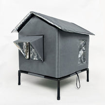 WhiskerHaven – Premium Outdoor Cat House