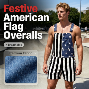 PatriotVibe – Summer Denim Shortalls