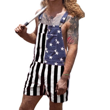 PatriotVibe – Summer Denim Shortalls