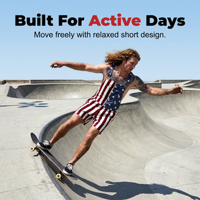 PatriotVibe – Summer Denim Shortalls