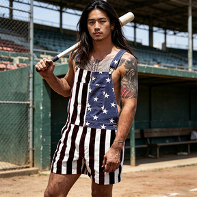 PatriotVibe – Summer Denim Shortalls