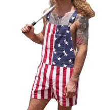 PatriotVibe – Summer Denim Shortalls