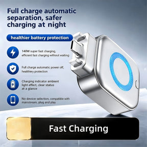 TurboGuard – 140W Smart Fast Charger