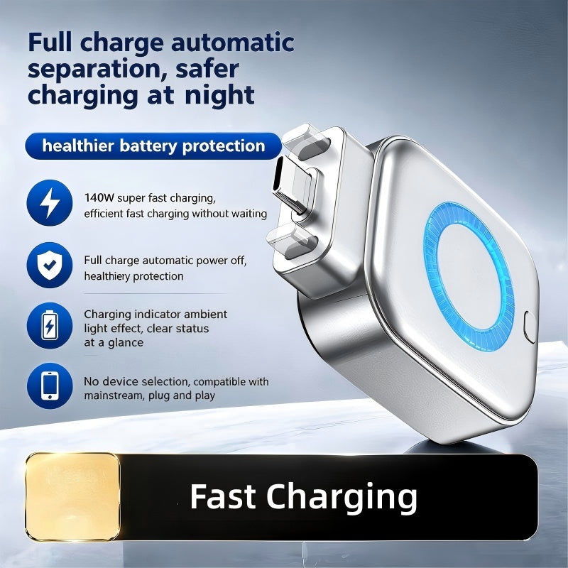TurboGuard – 140W Smart Fast Charger