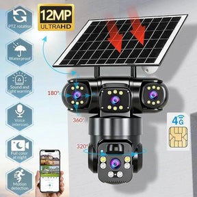 EagleView – 360° Solar WiFi Camera