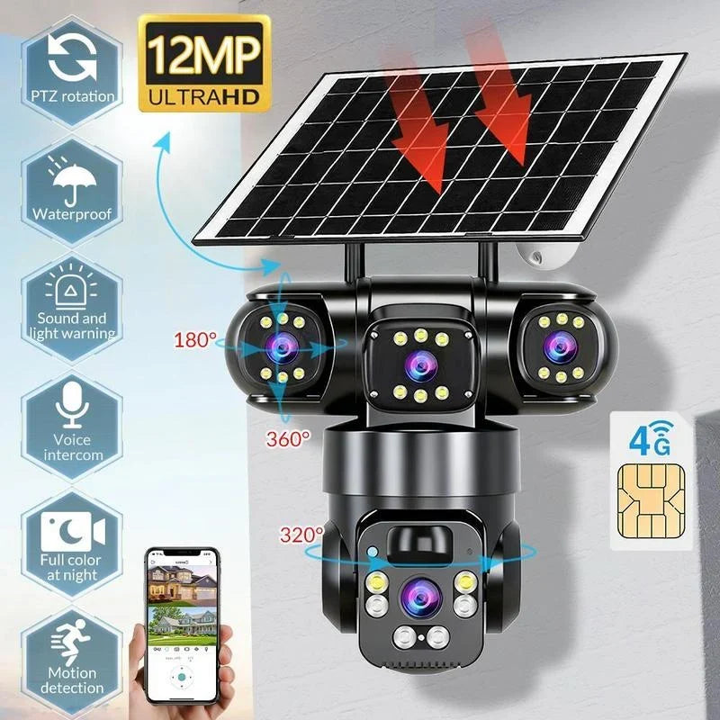 EagleView – 360° Solar WiFi Camera