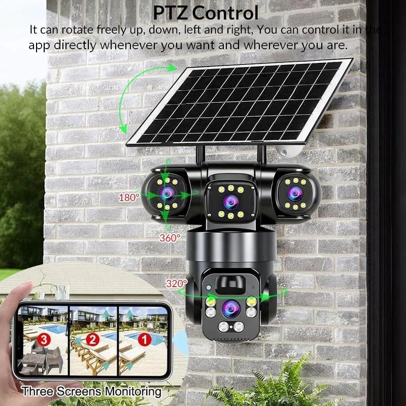 EagleView – 360° Solar WiFi Camera