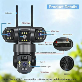 EagleView – 360° Solar WiFi Camera