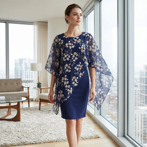 BellaFlora – Elegant Two-Piece Dress Set