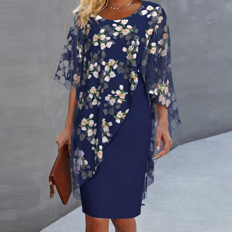 BellaFlora – Elegant Two-Piece Dress Set