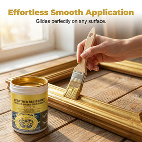 GildoraShield – Weather Resistant Water-Based Gold Paint