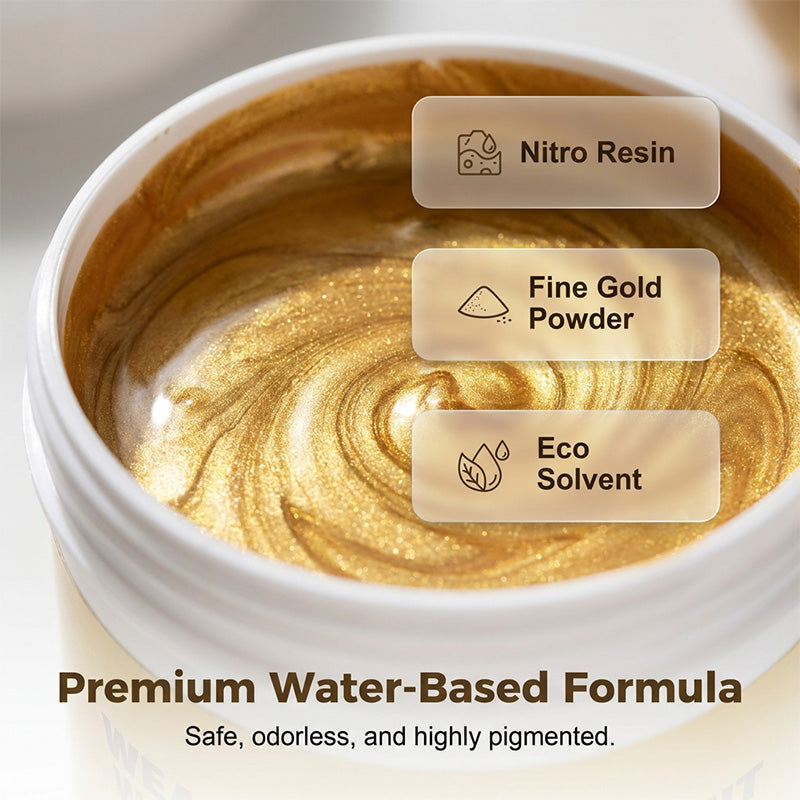 GildoraShield – Weather Resistant Water-Based Gold Paint