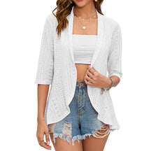 AiryChic – Breathable Summer Eyelet Cardigan