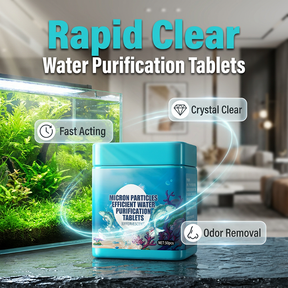CrystalAqua – Premium Fish Tank Purification Tablets