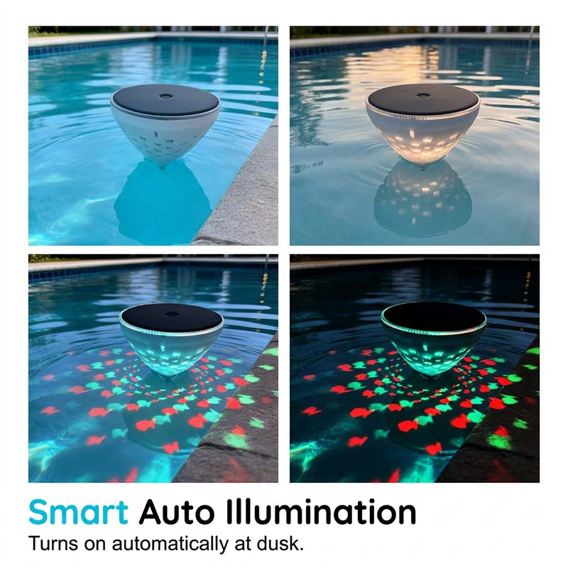AquaWhimsy – Floating Fish Light Display