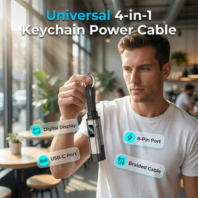 VoltFlex – Digital Display Fast Charge Cable