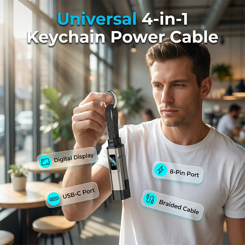 VoltFlex – Digital Display Fast Charge Cable
