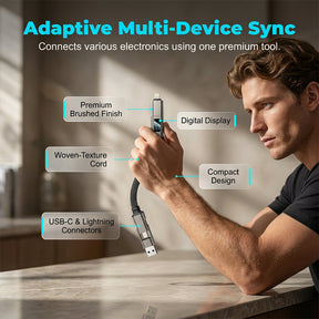 VoltFlex – Digital Display Fast Charge Cable
