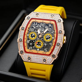 LuxeSpark – Rhinestone Embellished Watch